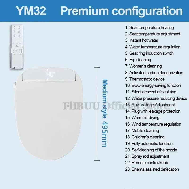 Abattant WC Japonais Chauffant Séchage Air Chaud Sans Papier – Kaïro