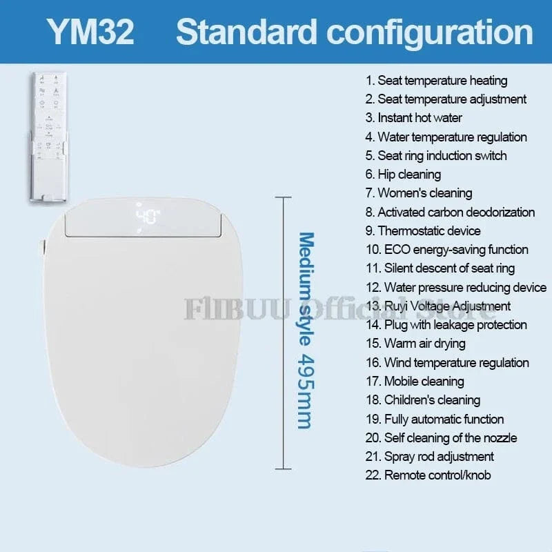 Abattant WC Japonais Chauffant Séchage Air Chaud Sans Papier – Kaïro