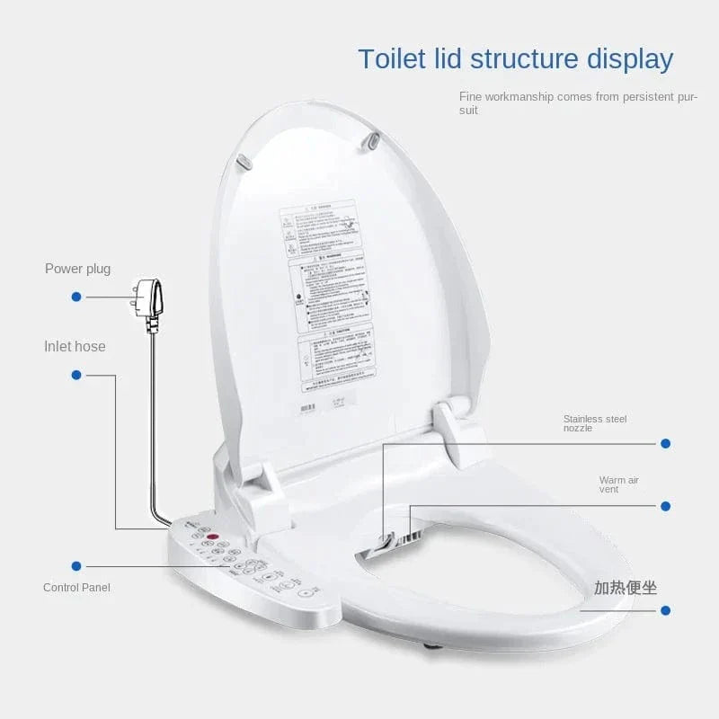 Abattant WC Japonais Chauffant Buse Autonettoyante Confort Continu – Kaïro