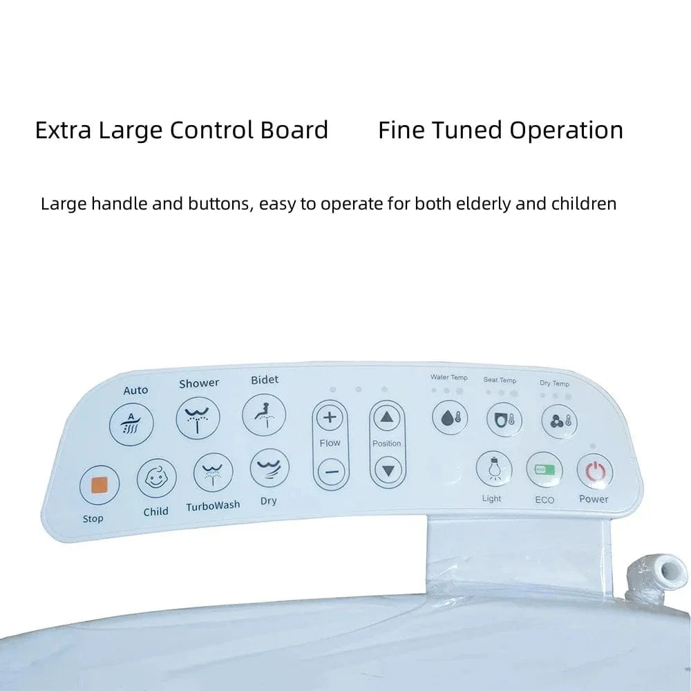 Abattant WC Japonais Chauffant Buse Autonettoyante Confort Continu – Kaïro