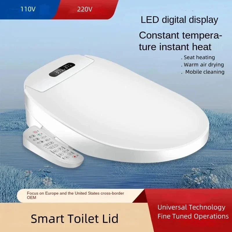 Abattant WC Japonais Chauffant Buse Autonettoyante Confort Continu – Kaïro