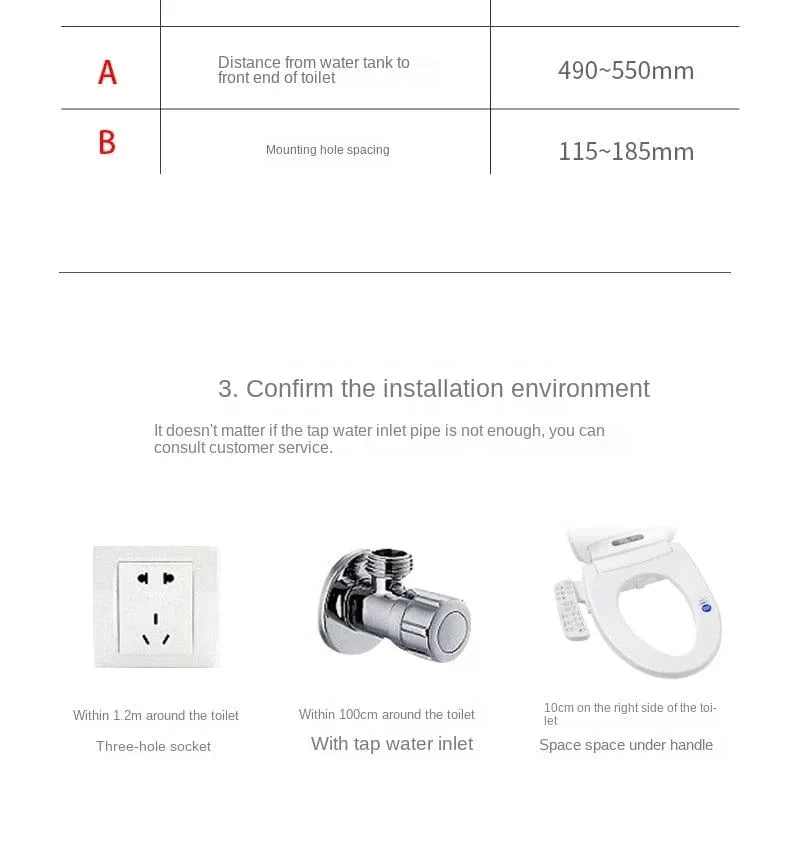 Abattant WC Japonais Chauffant Buse Autonettoyante Confort Continu – Kaïro