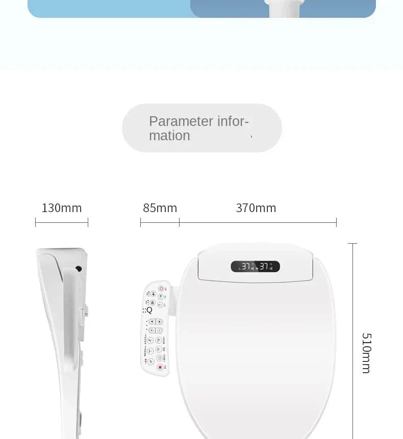 Abattant WC Japonais Chauffant Buse Autonettoyante Confort Continu – Kaïro