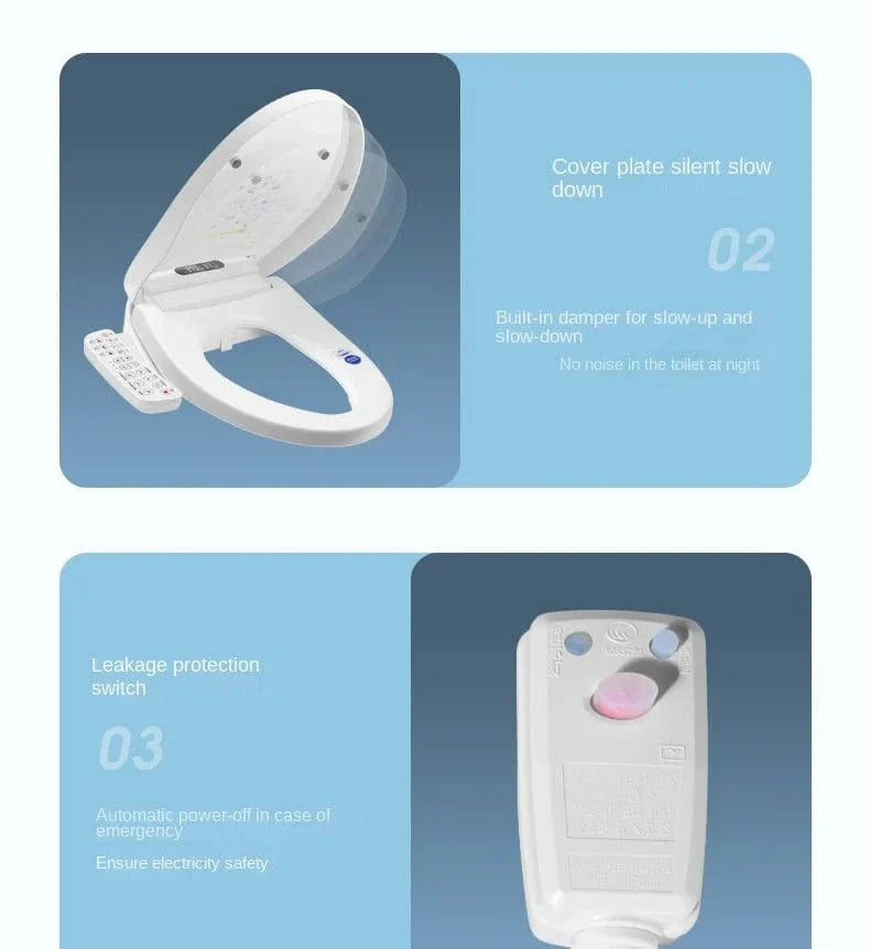 Abattant WC Japonais Chauffant Buse Autonettoyante Confort Continu – Kaïro