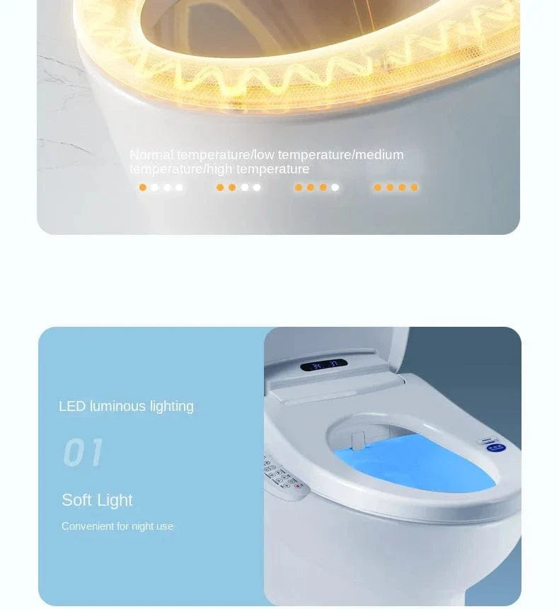 Abattant WC Japonais Chauffant Buse Autonettoyante Confort Continu – Kaïro