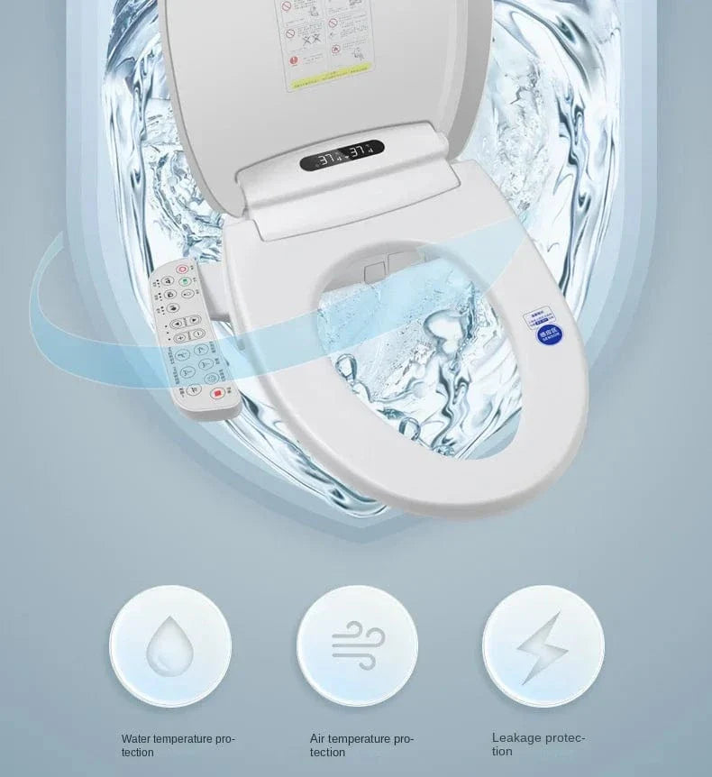 Abattant WC Japonais Chauffant Buse Autonettoyante Confort Continu – Kaïro