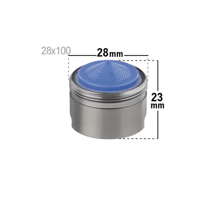 Aérateur Robinet M28x100 Économiseur d'Eau Jet Régulier – Aeryo