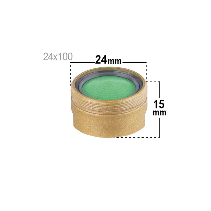 Aérateur Robinet M24x100 Jet Fluide Sans Éclaboussures – Aeryo