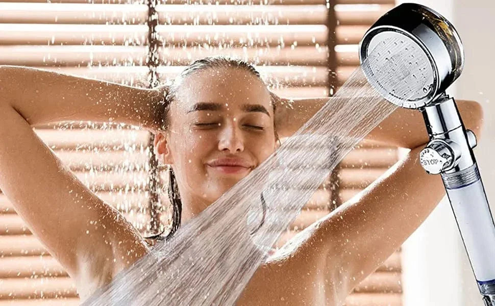 Pommeau de Douche Anticalcaire Filtre 360° Peau Préservée – Pluvia