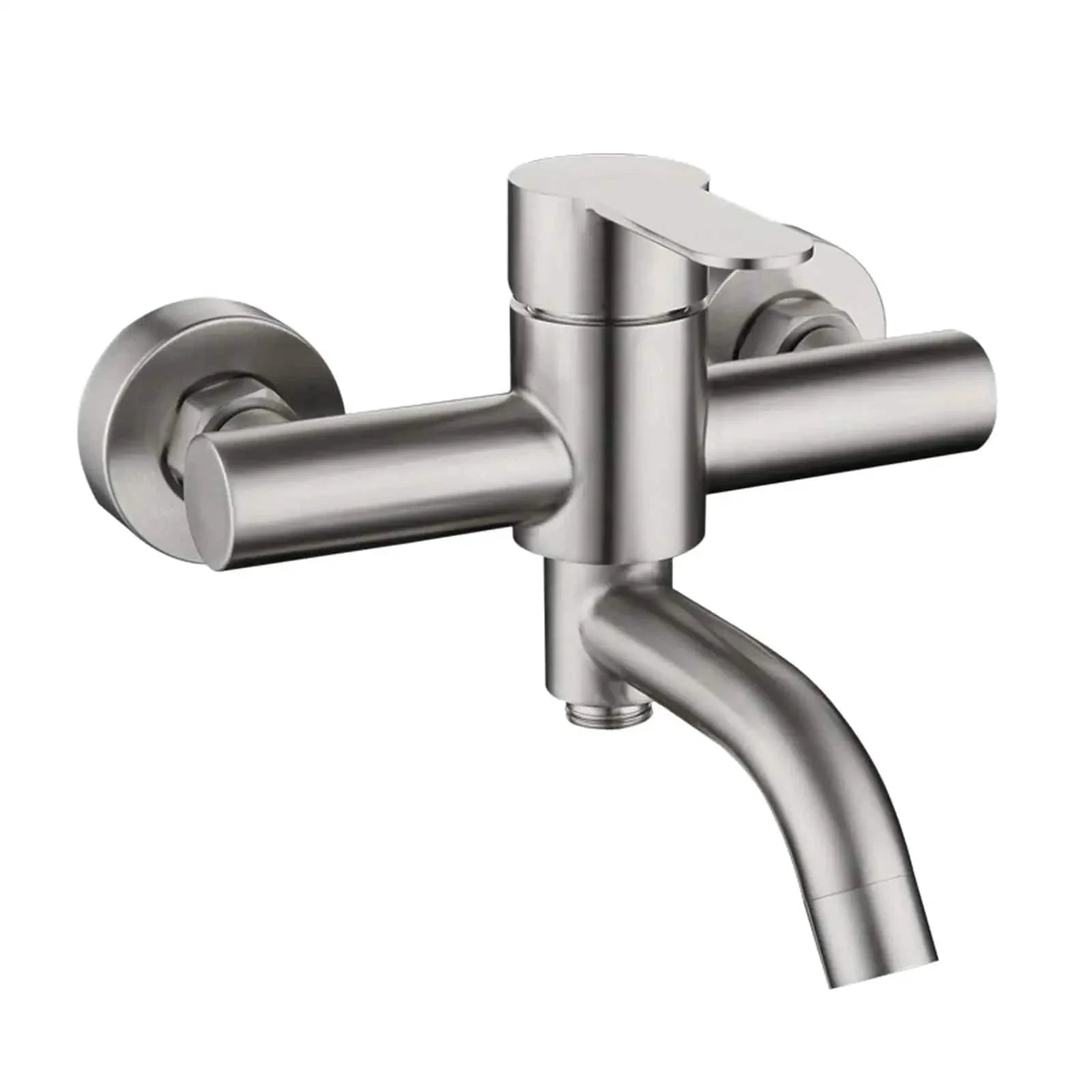 Mitigeur Baignoire Inox Entraxe 150 mm Pose Ajustable 130-170 mm – Vertane