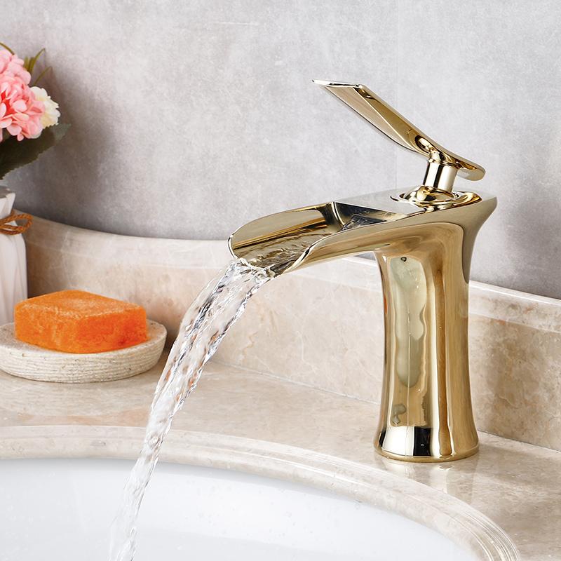 Robinet Salle de Bain Effet Cascade 2 Tailles Tuyau Offert – Solvane