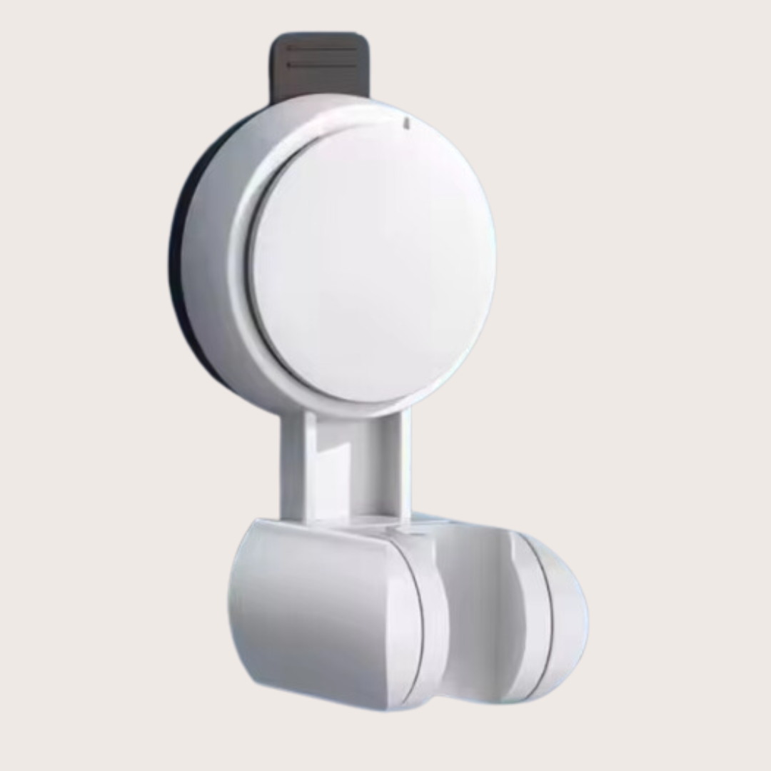 Support Pommeau de Douche à Ventouse Sans Perçage Repositionnable – Pluvia