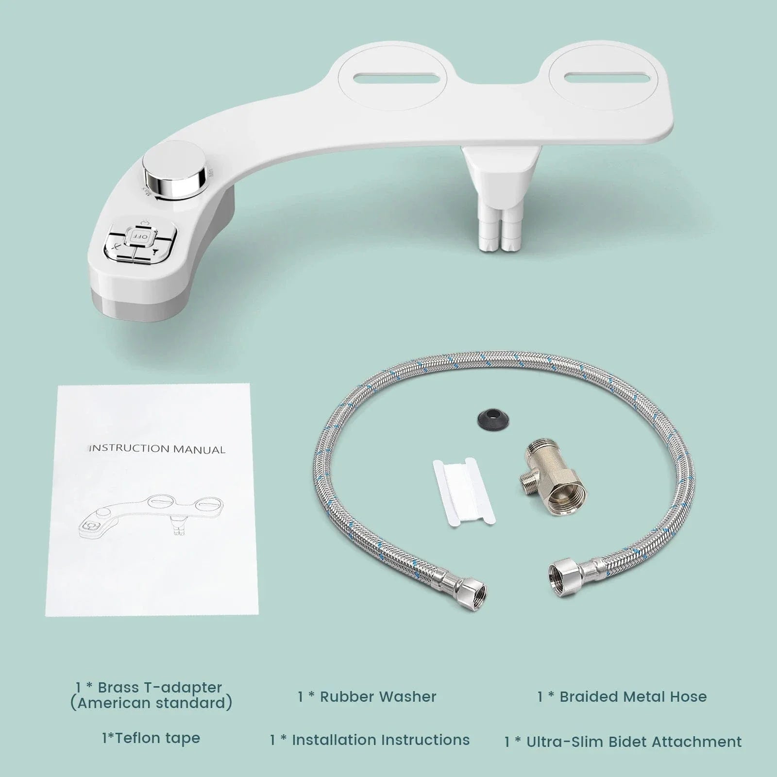 Bidet Japonais Double Buse Autonettoyante Hygiène Sans Effort – Purelia