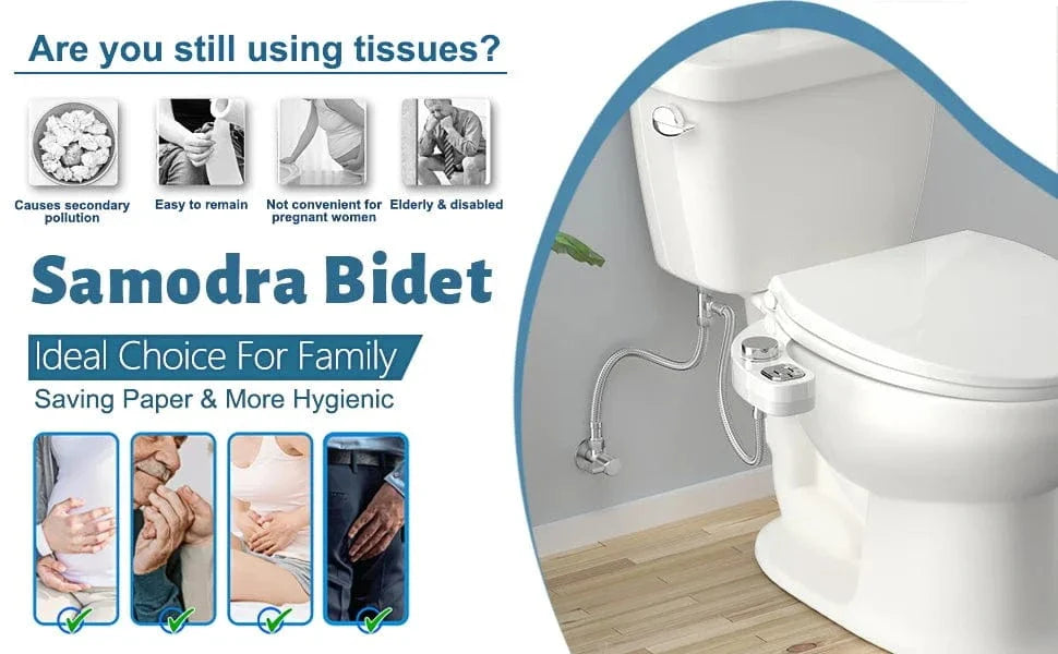 Bidet Japonais Double Buse Autonettoyante Hygiène Sans Effort – Purelia