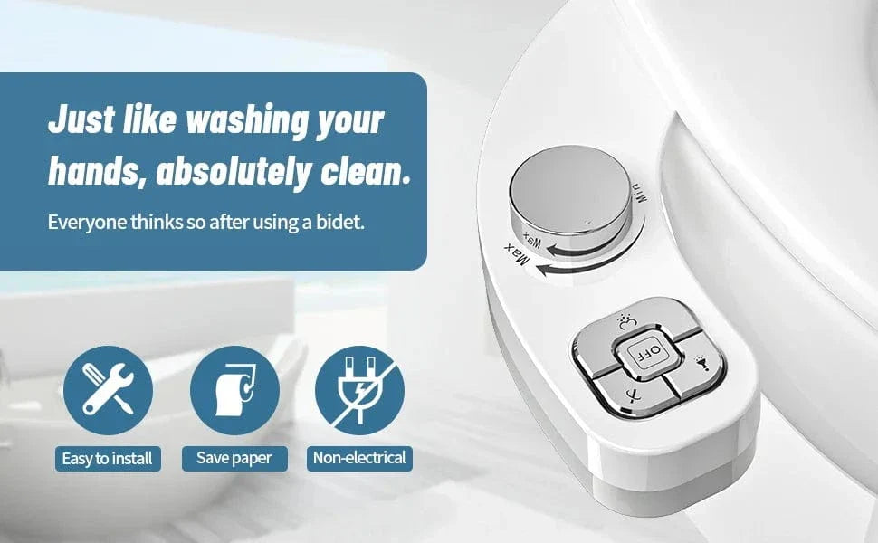 Bidet Japonais Double Buse Autonettoyante Hygiène Sans Effort – Purelia