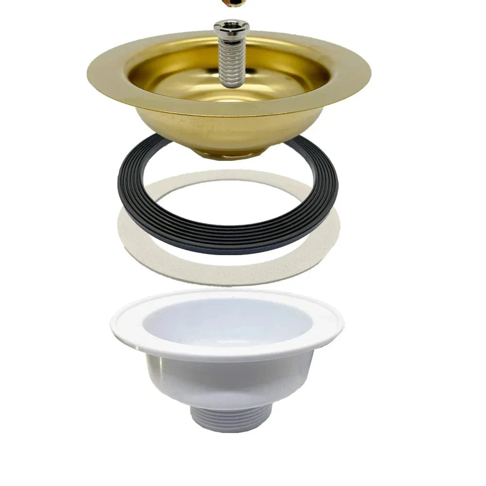 Bonde Évier 114 mm Filtration Métal Anti-Déchets – Draynor