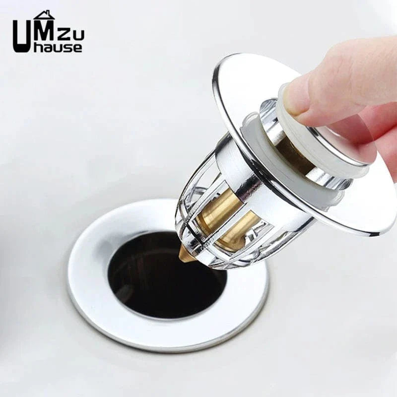 Bonde Baignoire Clic-Clac Inox Universelle Anti-Obstruction – Fluvia
