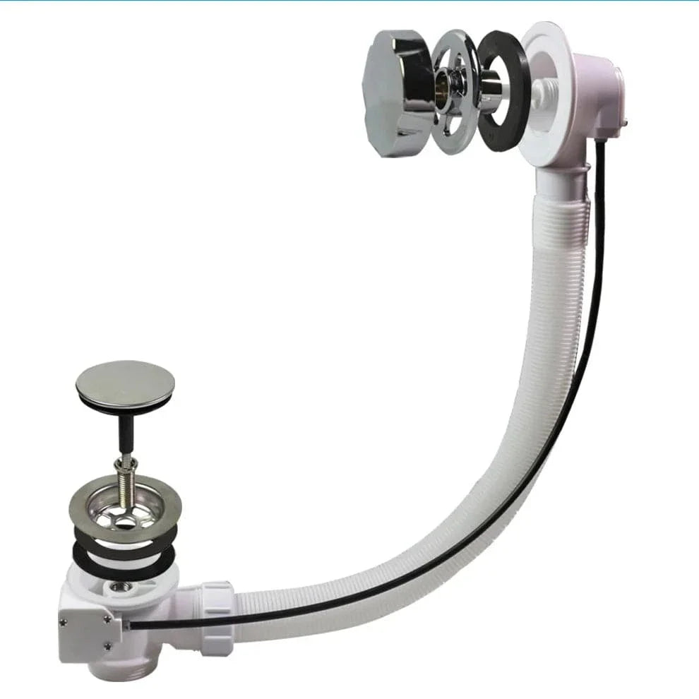 Bonde Baignoire Universelle Pose Facile Étanchéité Durable – Fluvia