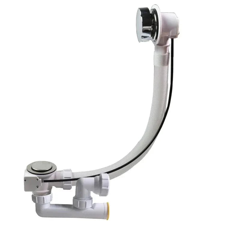 Bonde Pop-Up Baignoire Inox Mécanisme Fluide Longue Durée – Fluvia