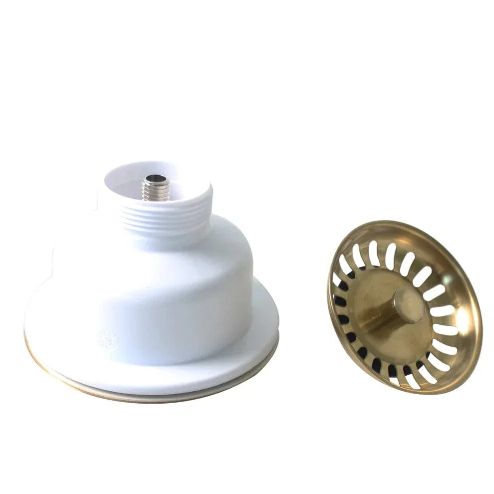 Bonde Évier Cuisine Or Brossé Kit Monobloc Inox Premium – Draynor