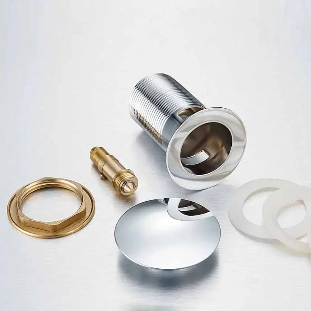Bonde Lavabo Clic-Clac Fermeture Douce Anti-Fuite – Ovalis