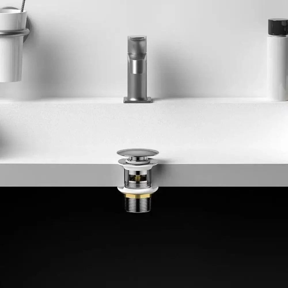 Bonde Lavabo Clic-Clac Fermeture Douce Anti-Fuite – Ovalis
