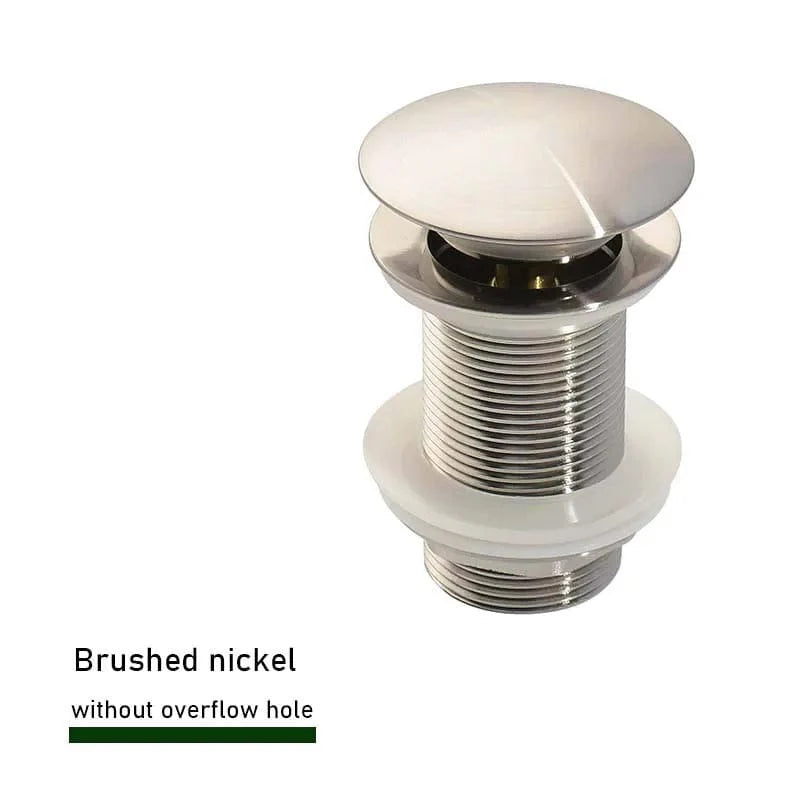 Bonde Lavabo Inox Étanchéité Parfaite Entretien Facile – Ovalis
