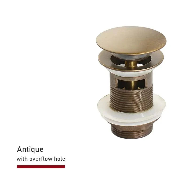 Bonde Lavabo Inox Étanchéité Parfaite Entretien Facile – Ovalis