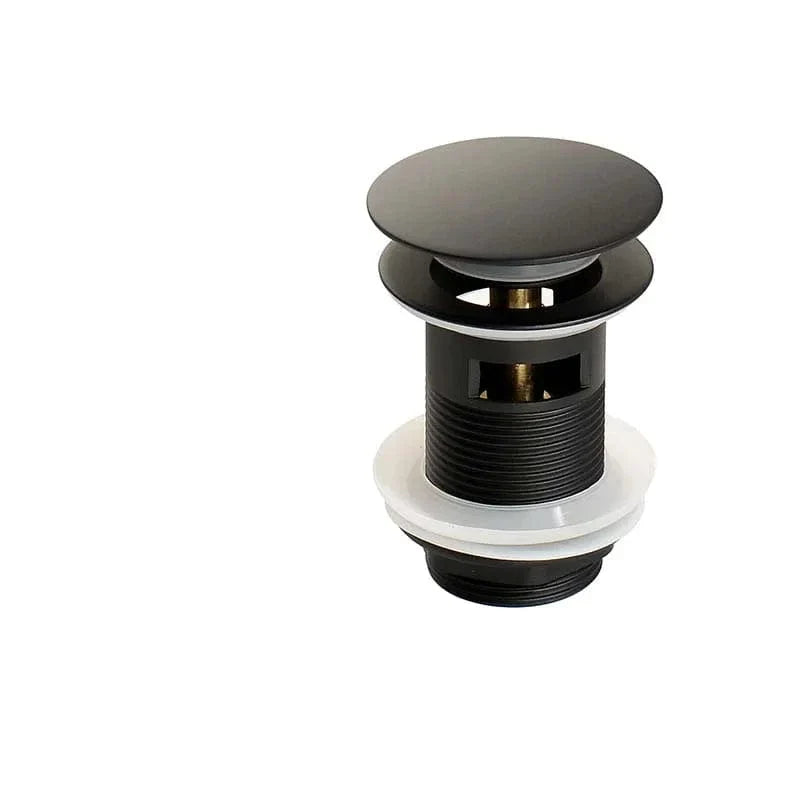 Bonde Lavabo Poussoir Laiton Robuste Vidange Express – Ovalis