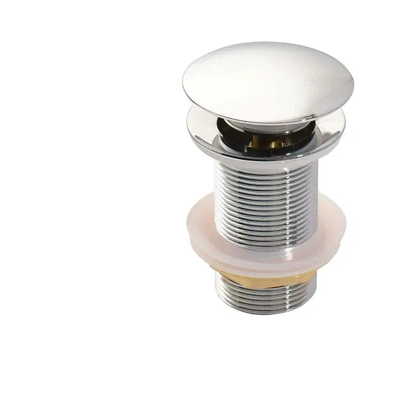 Bonde Lavabo Poussoir Laiton Robuste Vidange Express – Ovalis