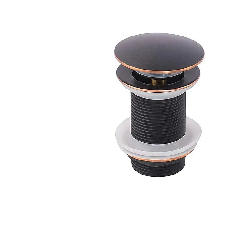 Bonde Lavabo Poussoir Laiton Robuste Vidange Express – Ovalis