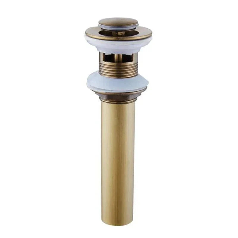 Bonde Lavabo Universelle Laiton Antique Charme Rétro Durable – Ovalis
