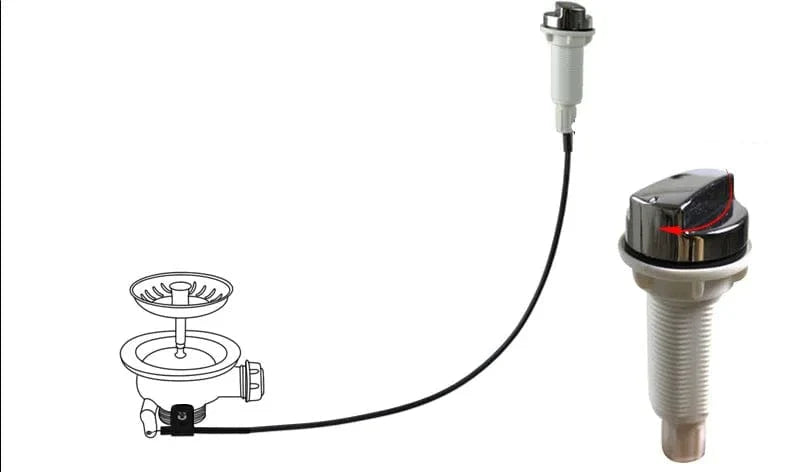 Bonde Évier Cuisine 114 mm Drainage Rapide Anti-Stagnation – Draynor