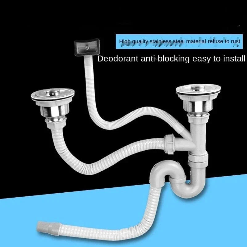 Bonde Évier Cuisine Acier Inoxydable Anti-Rouille Longue Durée – Draynor