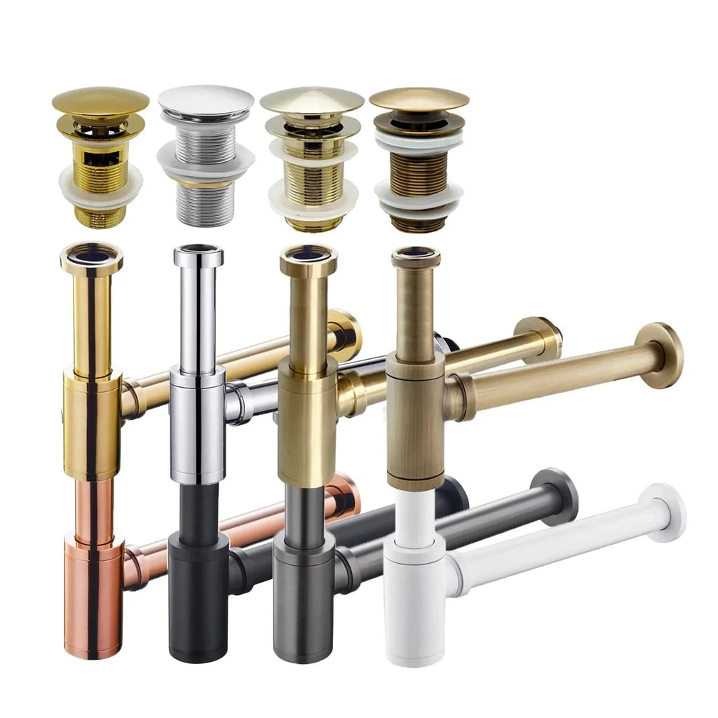 Bonde Lavabo Anti-Odeurs Siphon Compact Joint Étanche – Ovalis