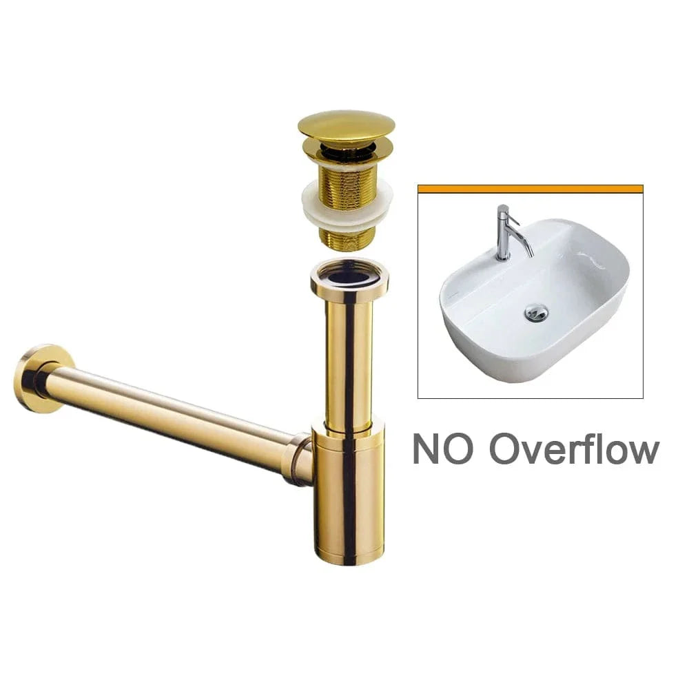 Bonde Lavabo Anti-Odeurs Siphon Compact Joint Étanche – Ovalis