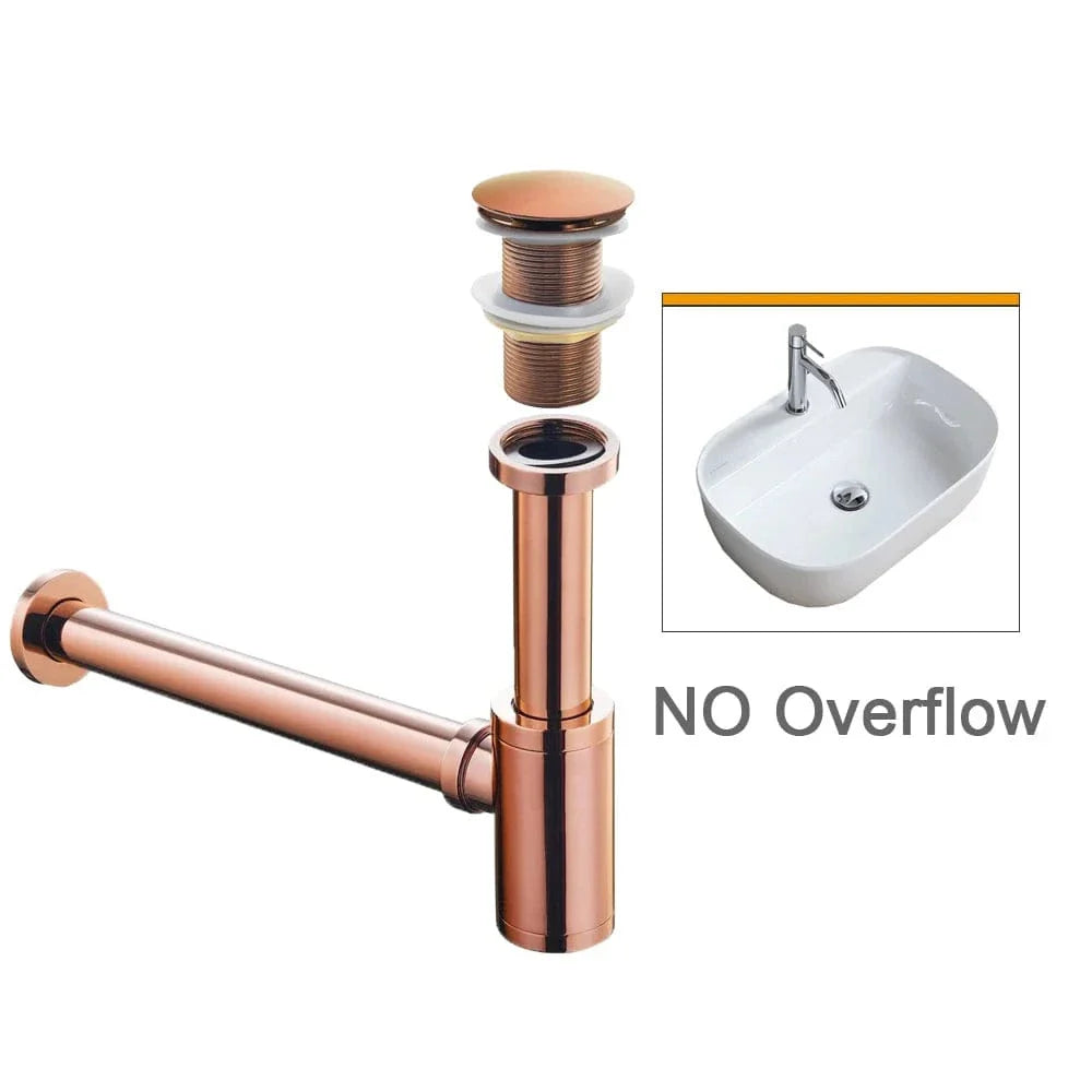 Bonde Lavabo Anti-Odeurs Siphon Compact Joint Étanche – Ovalis
