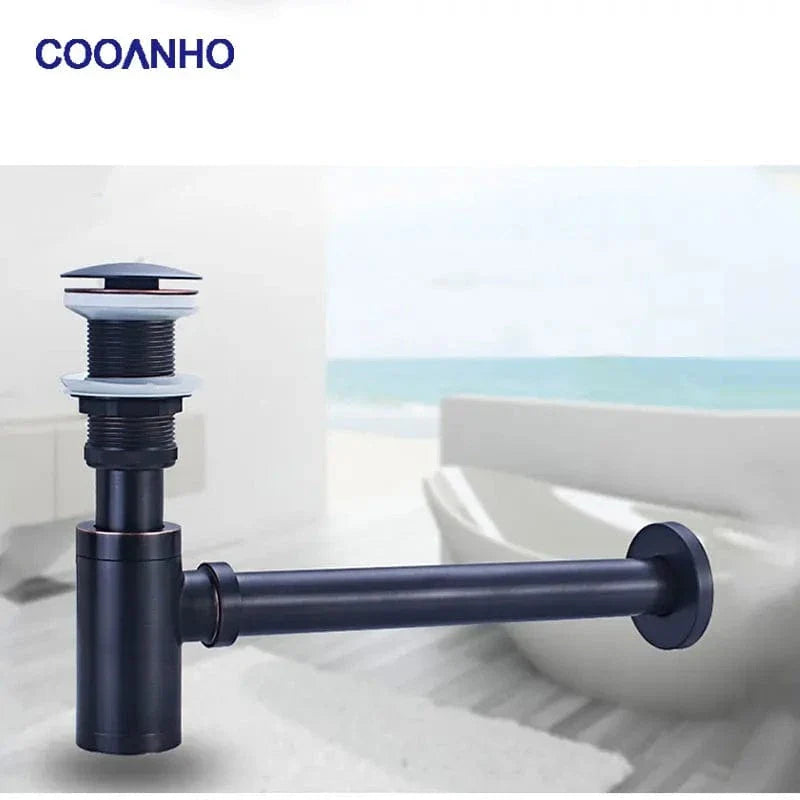 Bonde Lavabo Laiton Massif Robuste et Silencieuse – Ovalis