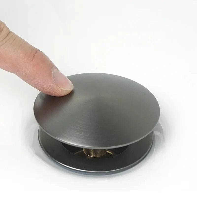 Bonde Lavabo Laiton Écoulement Fluide Sans Reflux – Ovalis