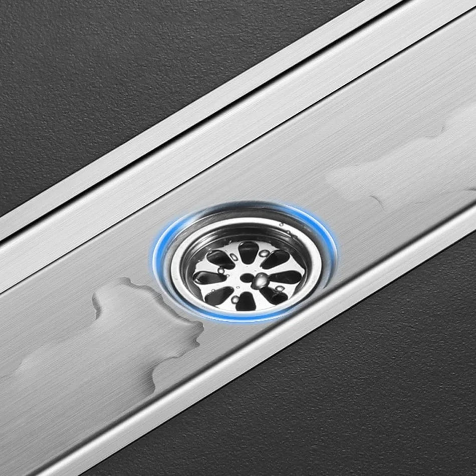 Caniveau Douche à Carreler Inox 304 Intégration Invisible – Alvéo