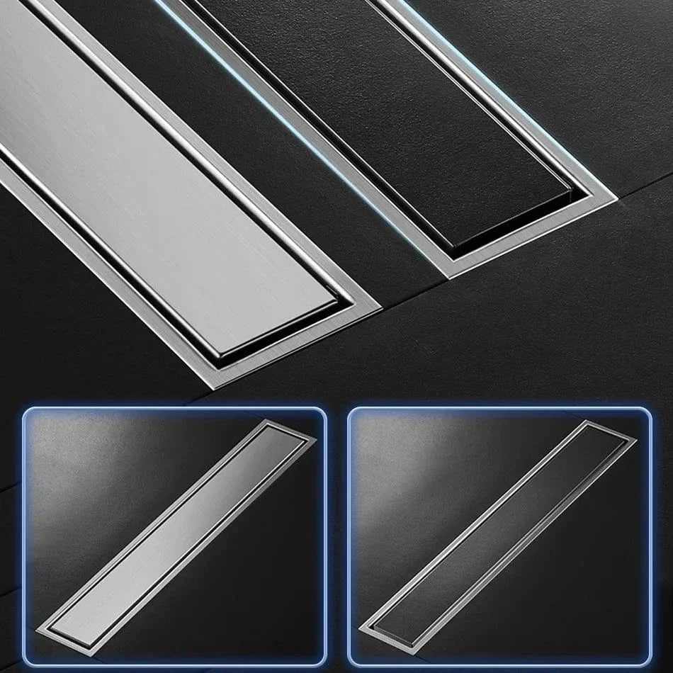Caniveau Douche à Carreler Inox 304 Intégration Invisible – Alvéo