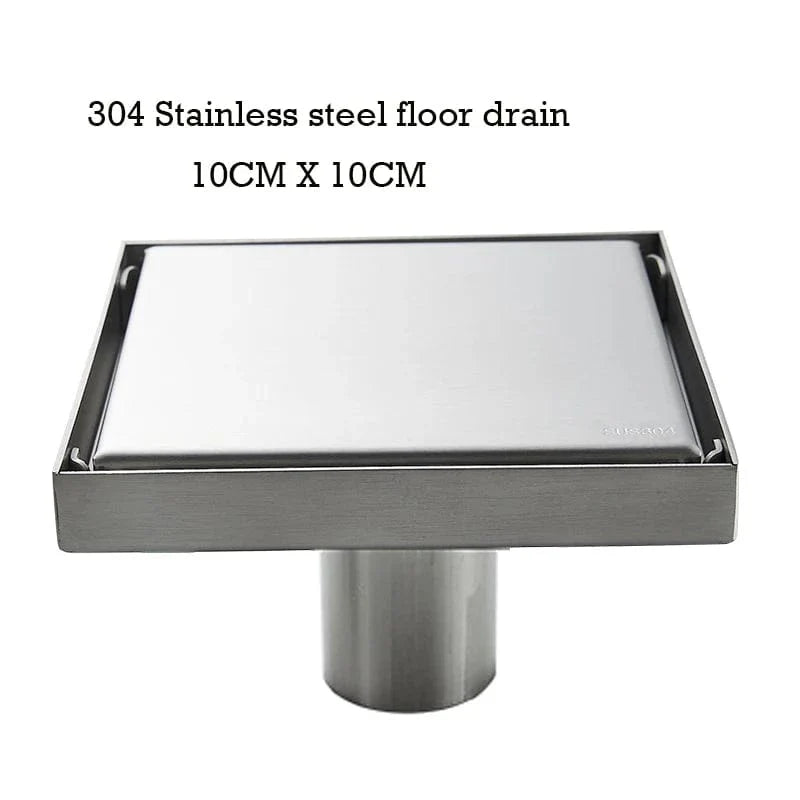 Caniveau Douche Italienne Inox Invisible Évacuation Rapide – Alvéo