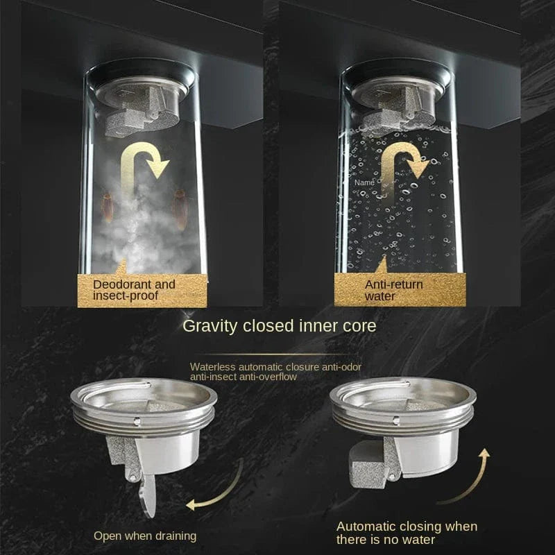 Caniveau Douche Italienne Inox Invisible Évacuation Rapide – Alvéo