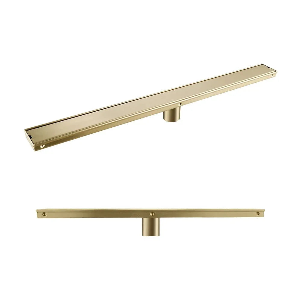 Caniveau Douche Italienne Inox Brossé Ligne Épurée Premium – Alvéo