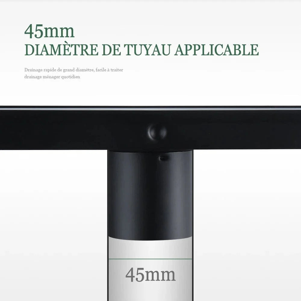 Caniveau Douche Extra-Plat Inox Brossé Spécial Douche Italienne – Alvéo
