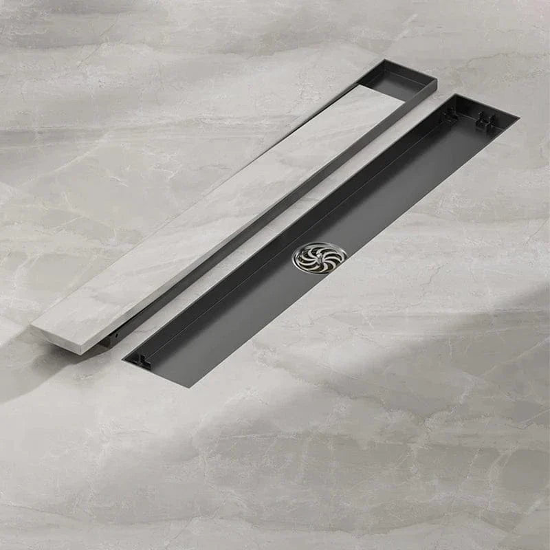Caniveau de Douche Invisible Drainage Discret Sol Épuré – Alvéo