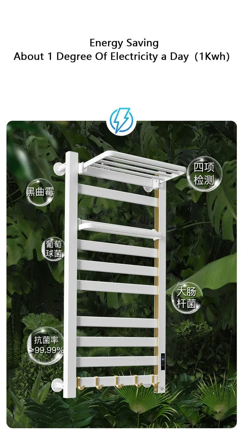 Sèche-Serviettes Intelligent Chauffe Rapide Salle de Bain – Linora