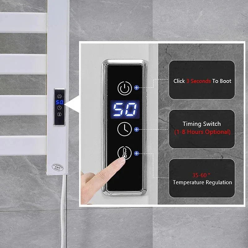 Sèche-Serviettes Intelligent Chauffe Rapide Salle de Bain – Linora
