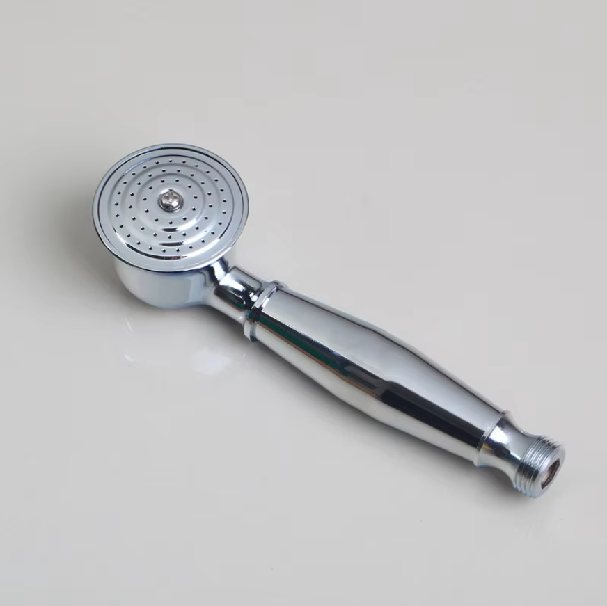 Pommeau de Douche Style Téléphone Rétro Finition Chrome Premium – Pluvia