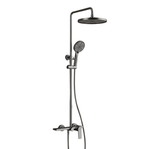 Colonne de Douche Or et Noir Design Bicolore Confort Spa – Torrenta